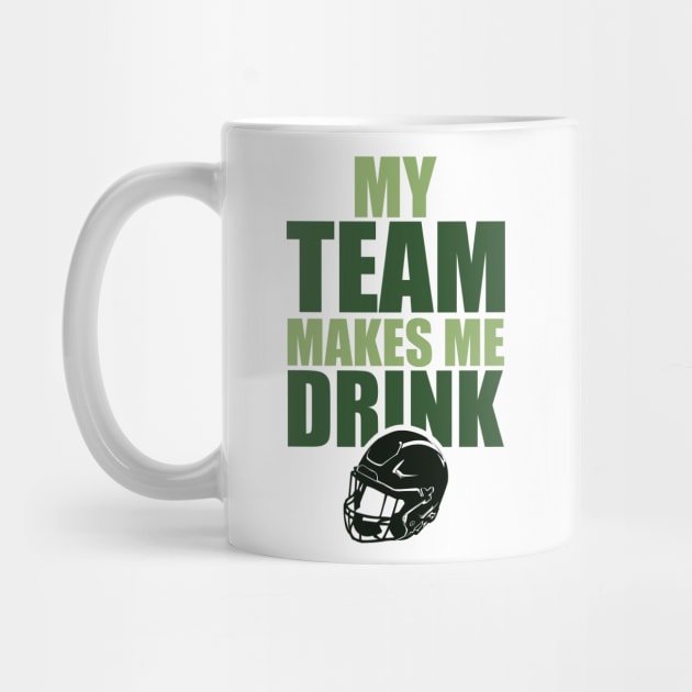 NFL Greenbay Packers Drink by SillyShirts